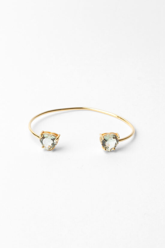 Bracelete conexão | prasiolita