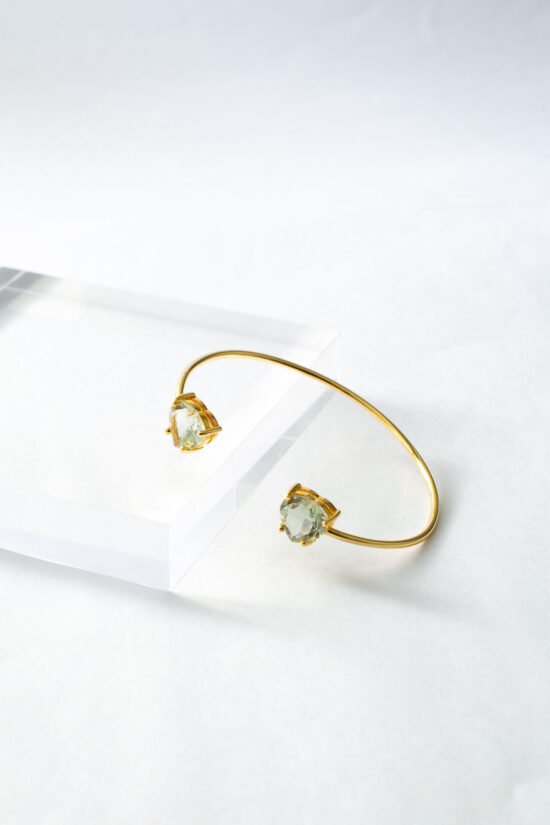 Bracelete conexão | prasiolita