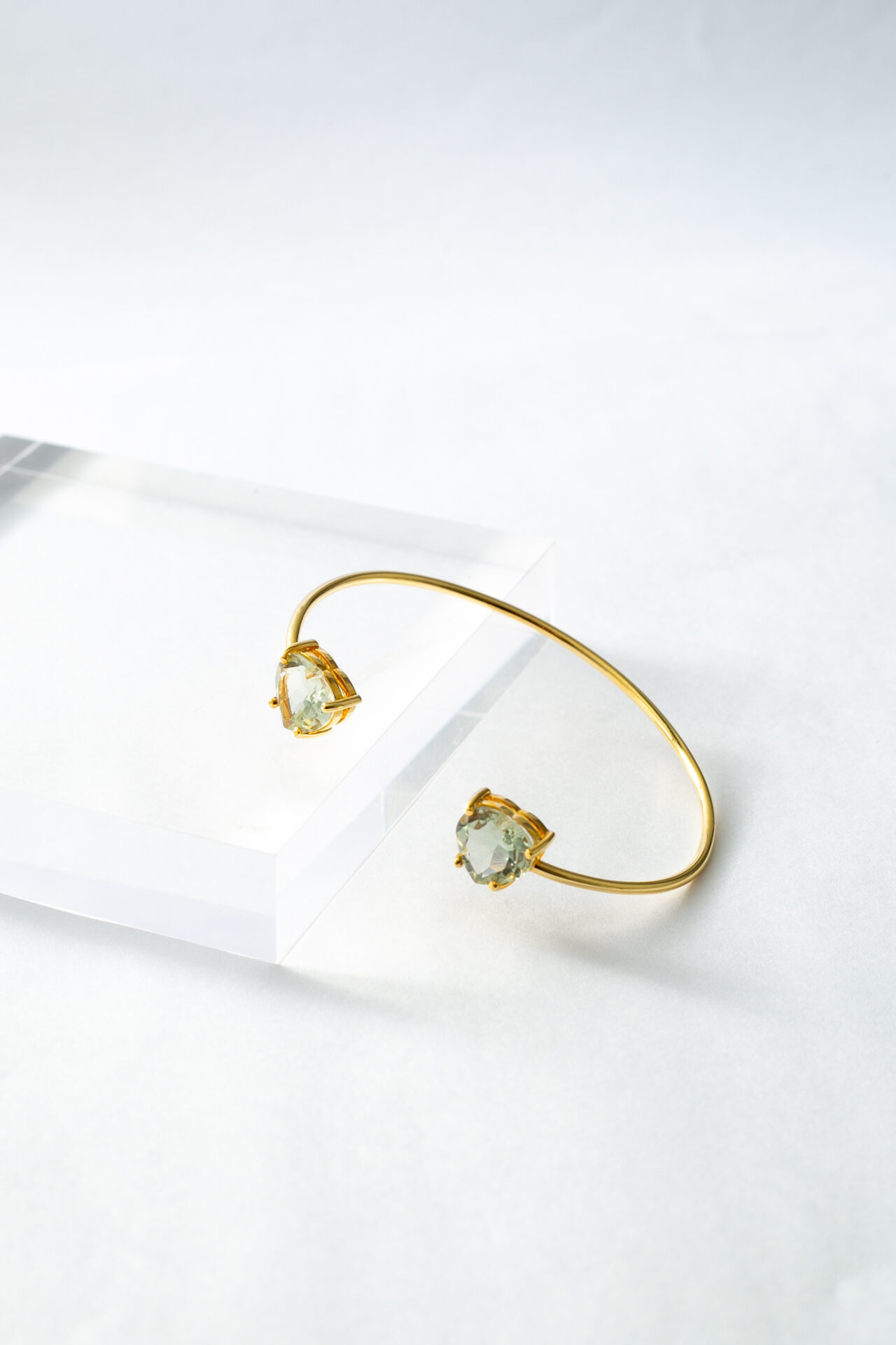 Bracelete conexão | prasiolita