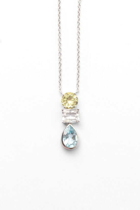 Colar formas | green gold