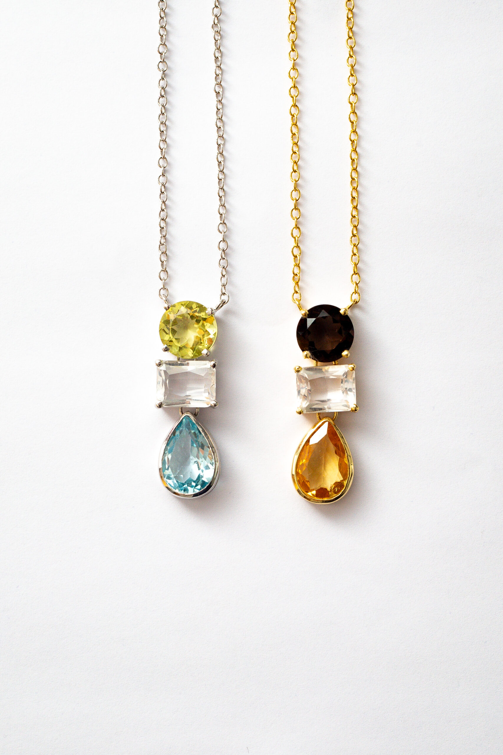 Colar formas | green gold