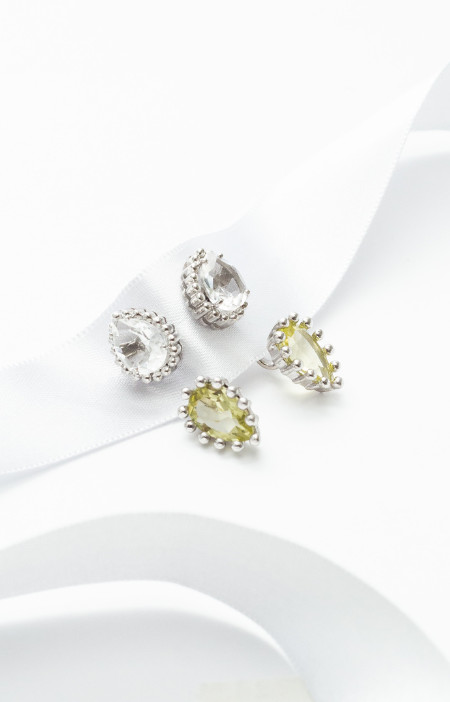 Brinco reflexo | green gold