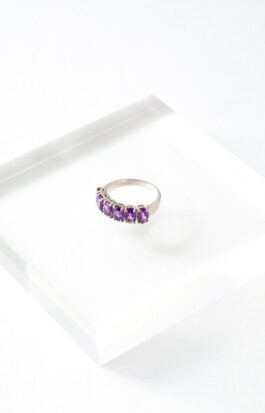 Anel multi oval | ametista
