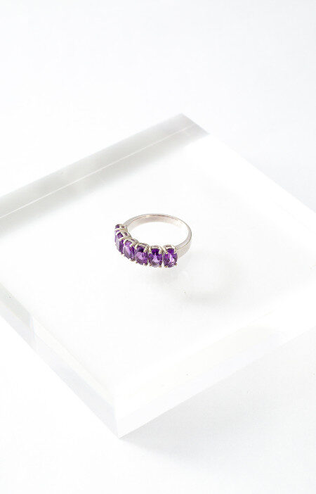 Anel multi oval | ametista