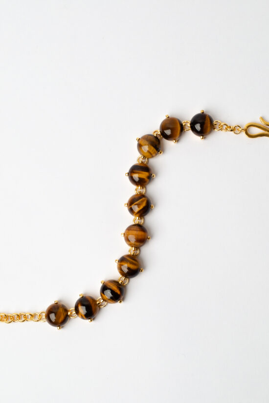 Pulseira joy | olho de tigre