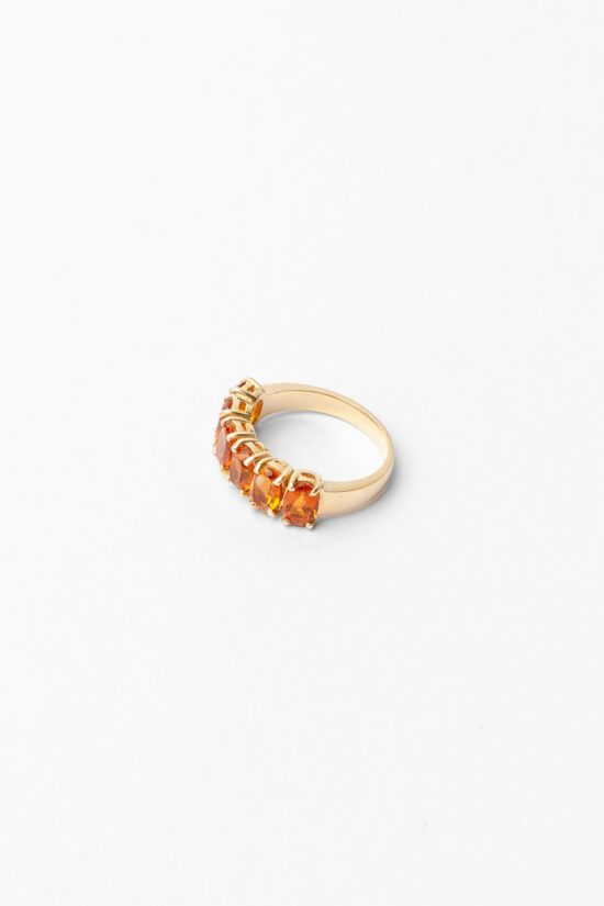 Anel multi oval | citrino rio grande