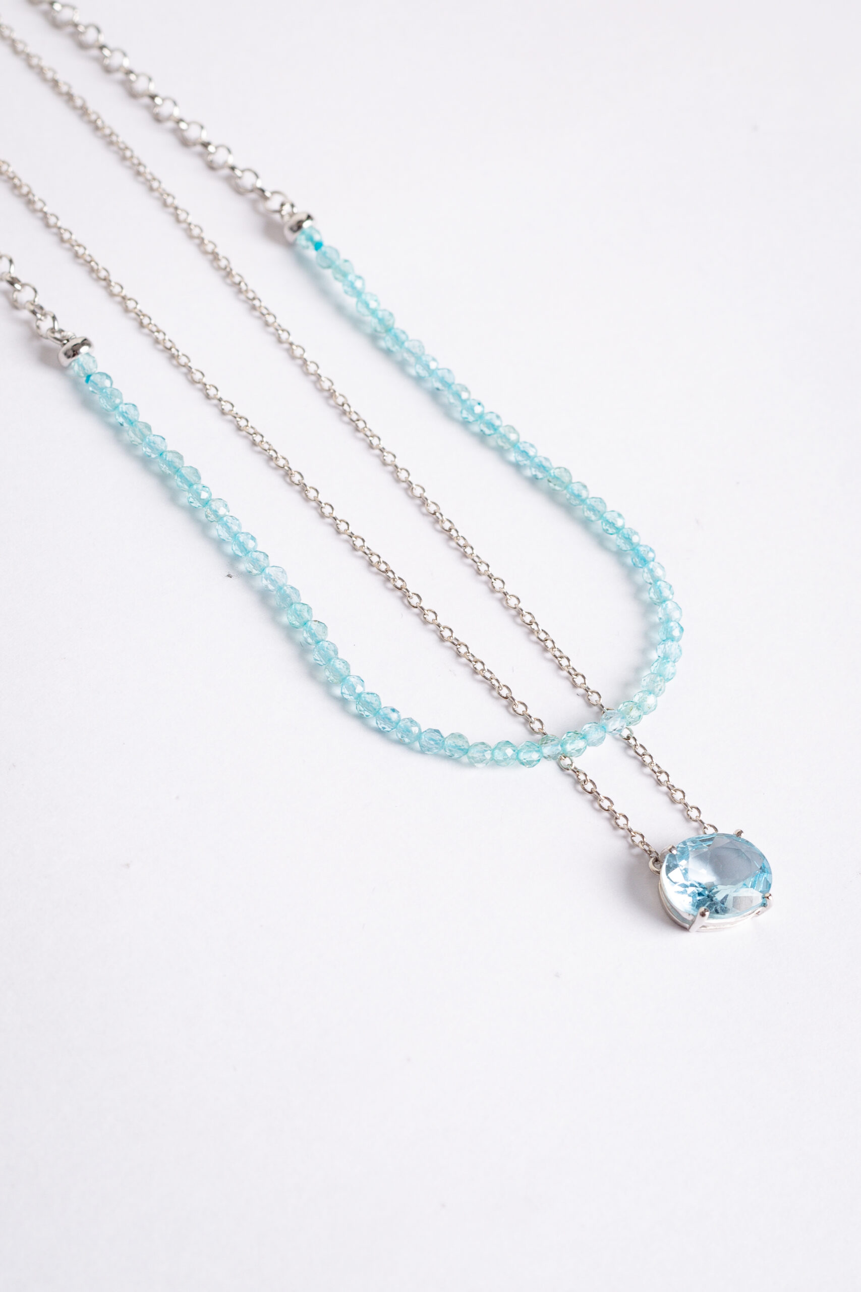 Colar choker boreal | azul