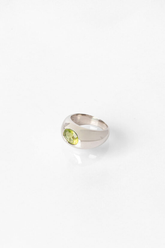 Anel Dedinho Aurora | peridoto