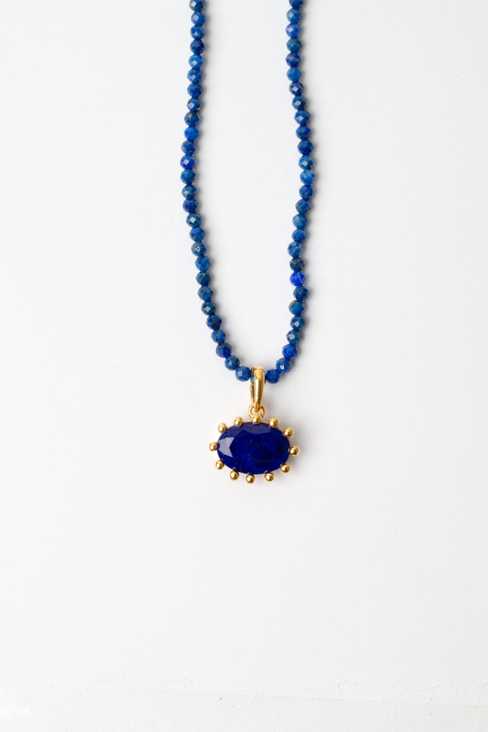 Colar Ana | lápis lazuli