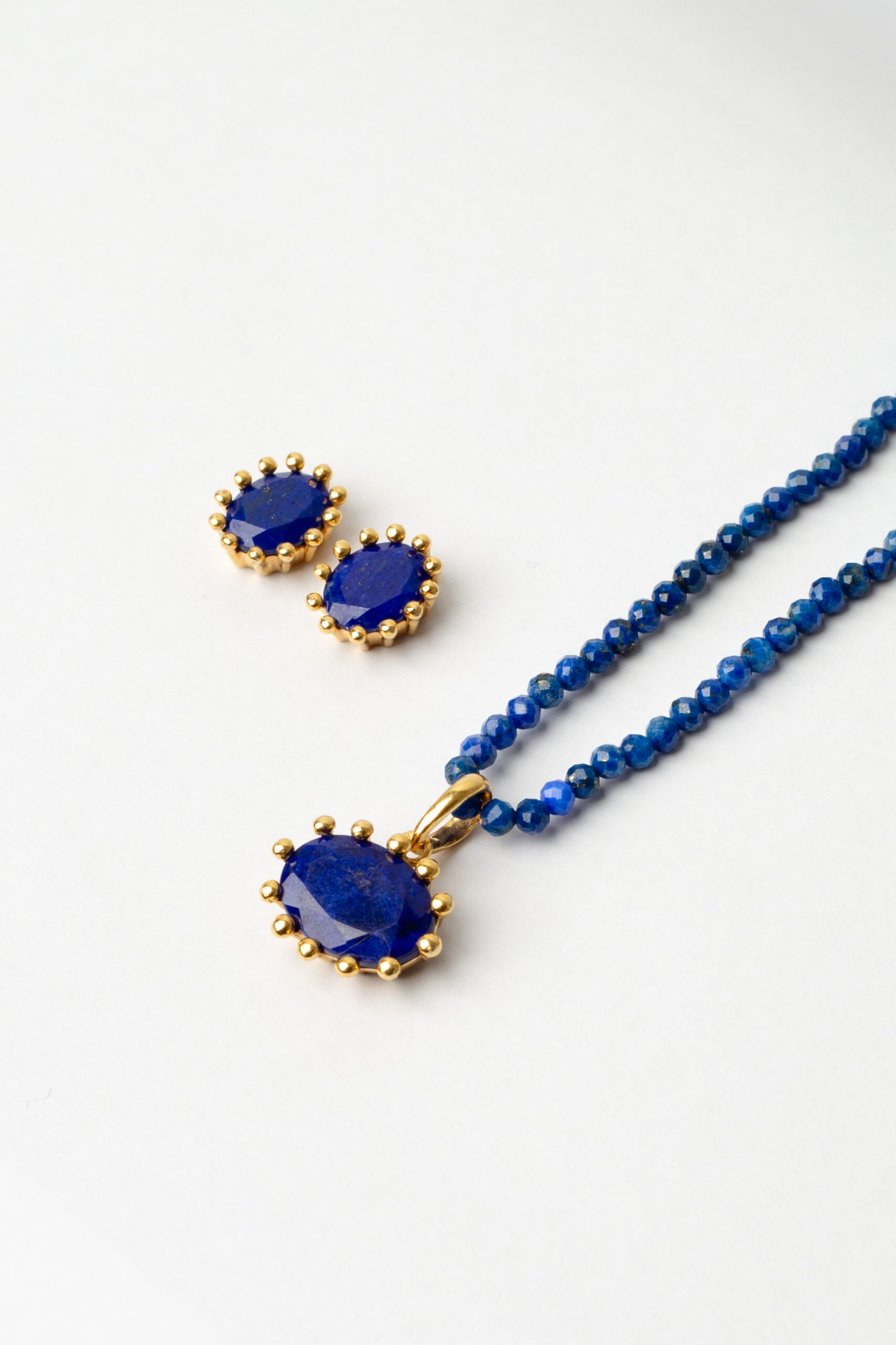Colar Ana | lápis lazuli