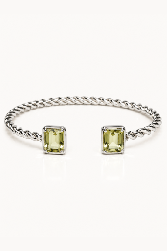 Bracelete Torção | Green Gold
