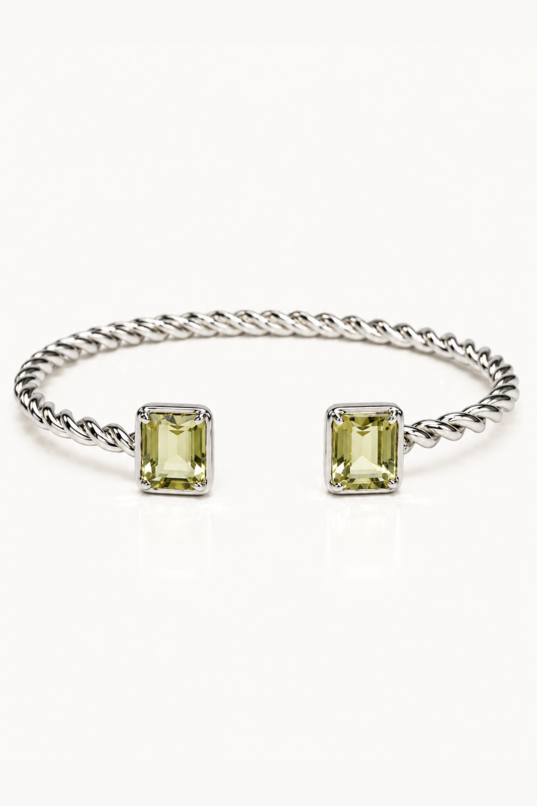 Bracelete Torção | Green Gold